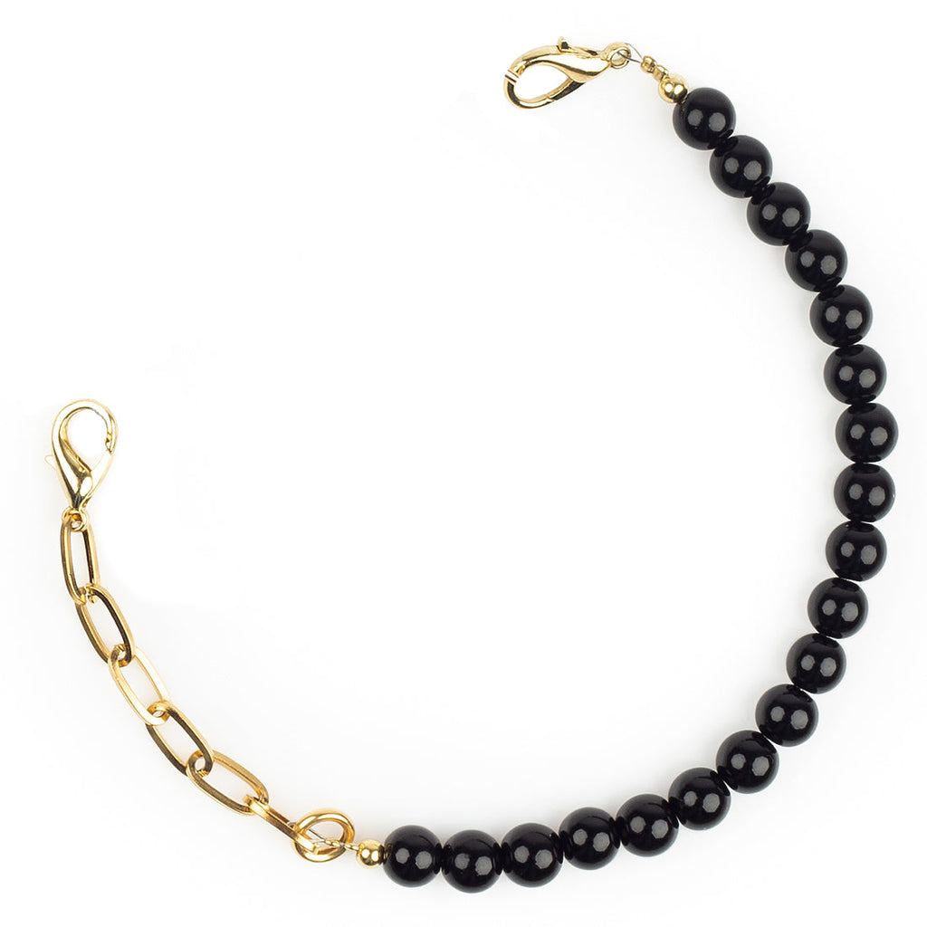 Black Pearl&Chain short Strap - Jlove.pl